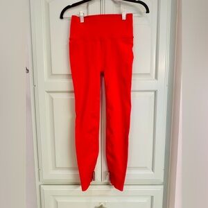 Fabletics Women's Bright Red SculptKnit Leggings